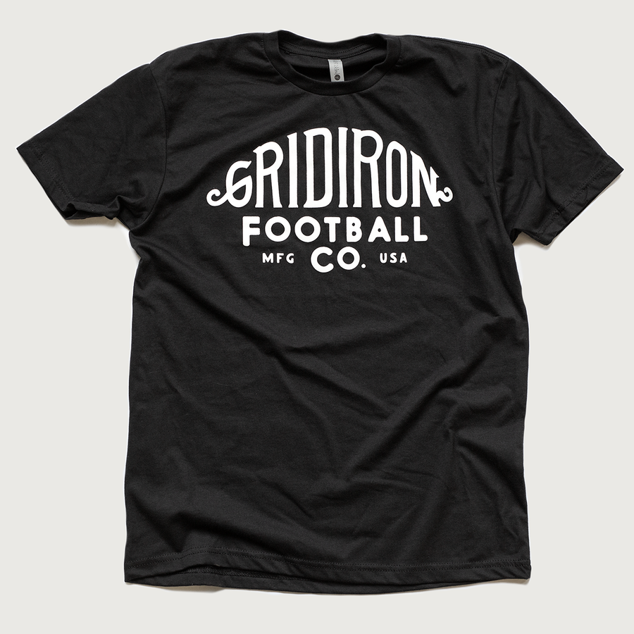 Gridiron Logo T-Shirt (Black)